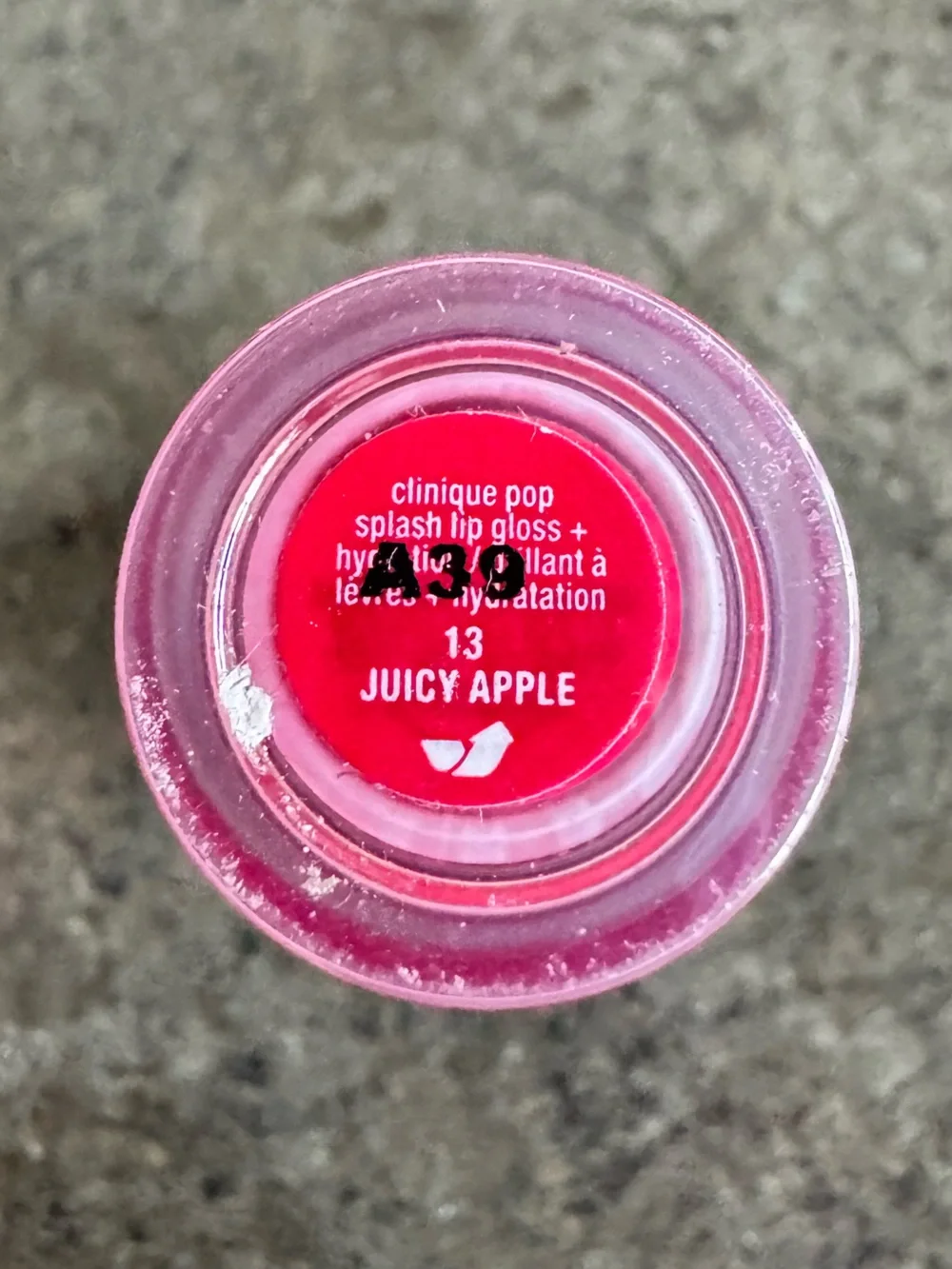 Clinique Pop Splash Juicy Apple Red 13 Lip Gloss